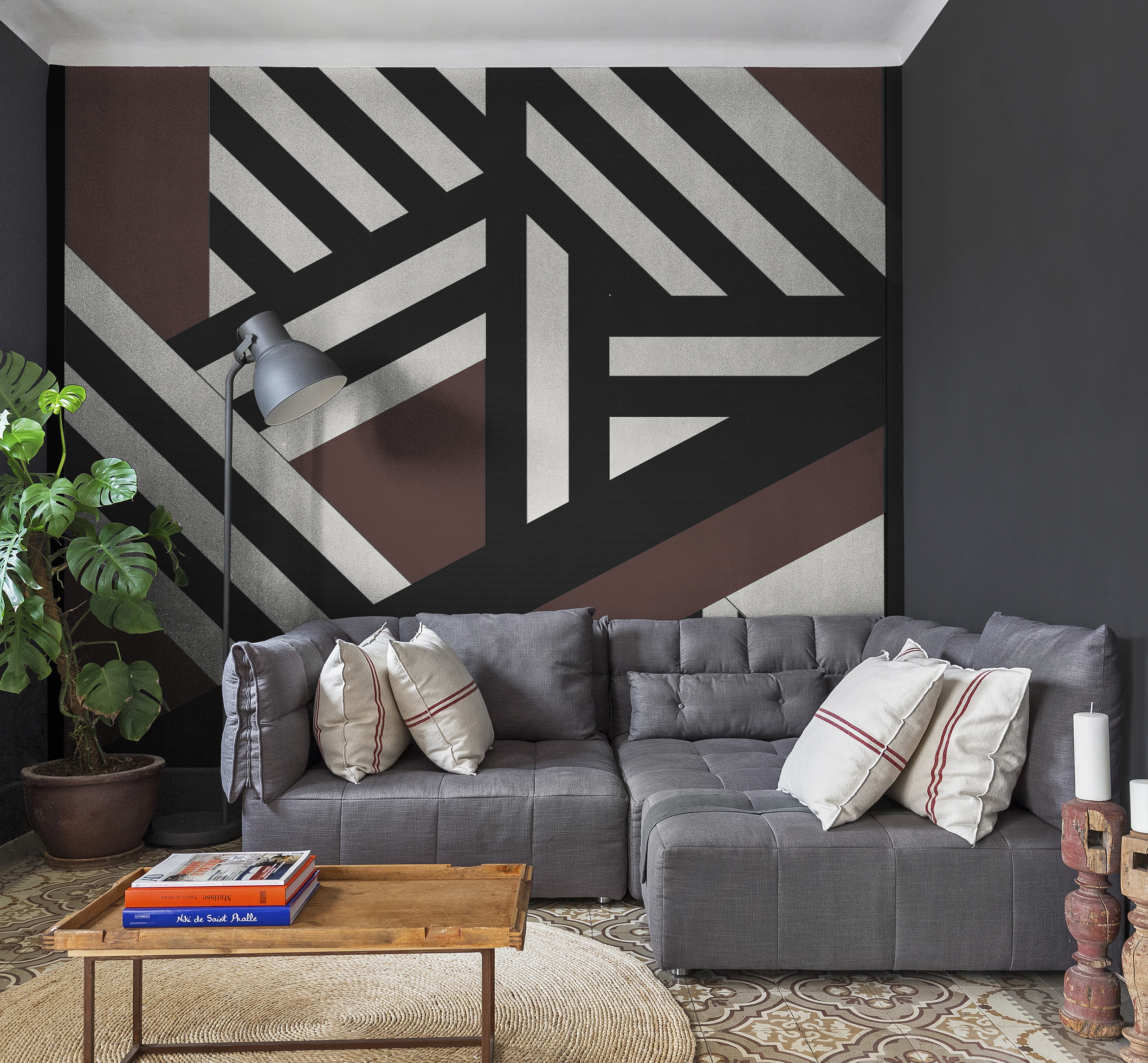 Coordonne Vincent Mural Wallpaper | beut.co.uk
